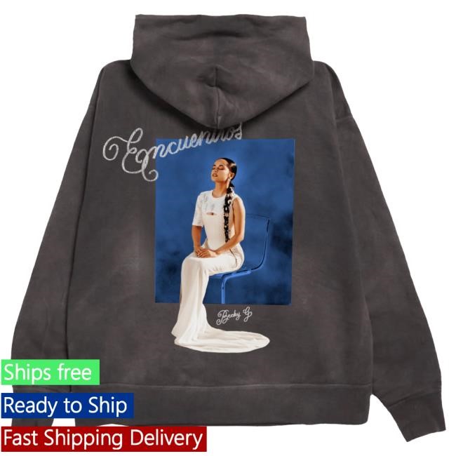 Official Becky G Merch Store Becky G Encuentros Vintage Pull Over Hoodie BeckyG
