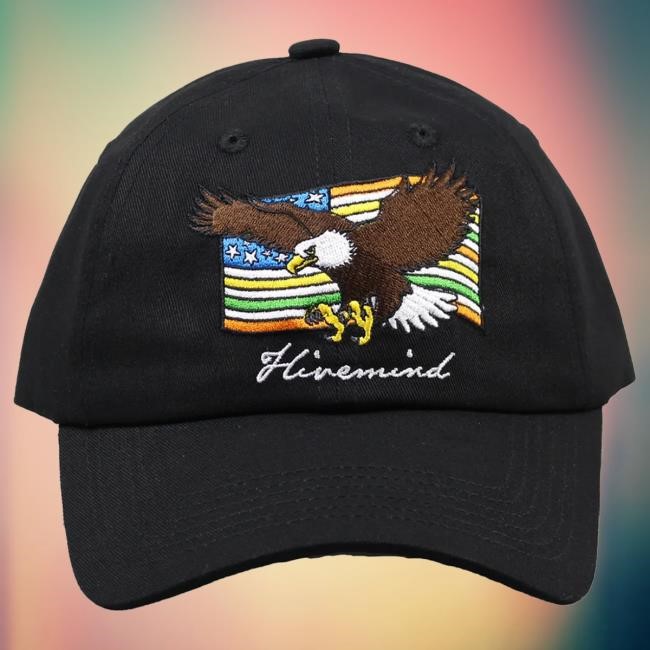 Official Hivemind Merch Hivemind X Copes Collection Hivemind 'Flag' Embroidered Hat