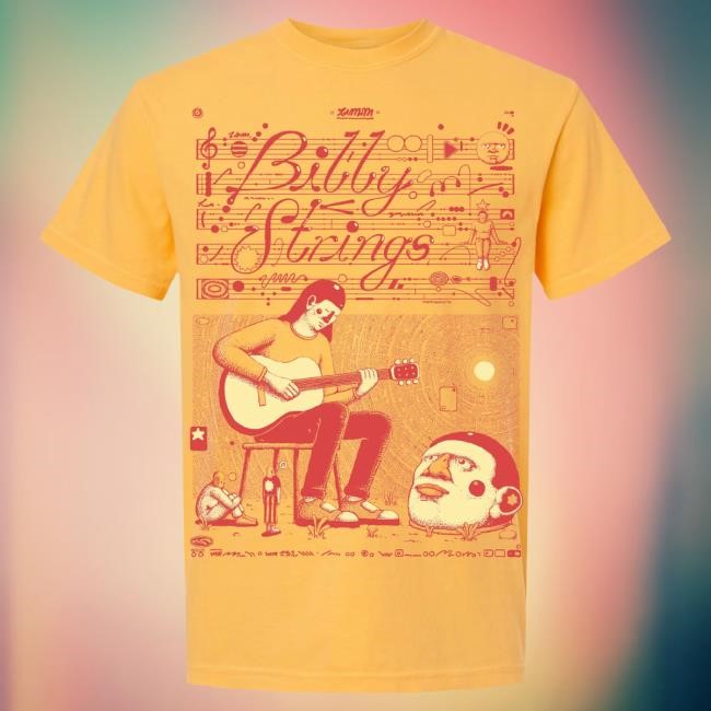 Official Billy Strings Merch Store Shop Billy Strings The Session Tee (Hagen Schönfeld)