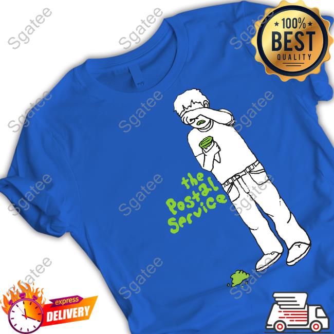 Official Postal Service Merch Ice Cream Boy Shirt Postalservicemusic