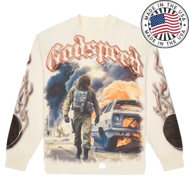 Official Godspeed Nyc Clothing Merch Khaos LS (Creme)