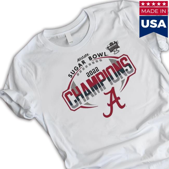Official Alabama Sugar Bowl Champs 2022 Hooded Sweatshirt