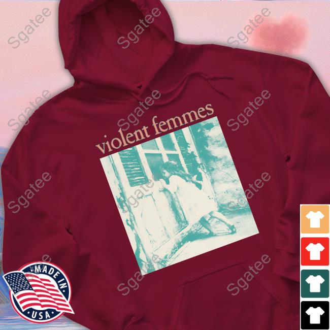 Official Violent Femmes Self Titled Cover Long Sleeve Tee