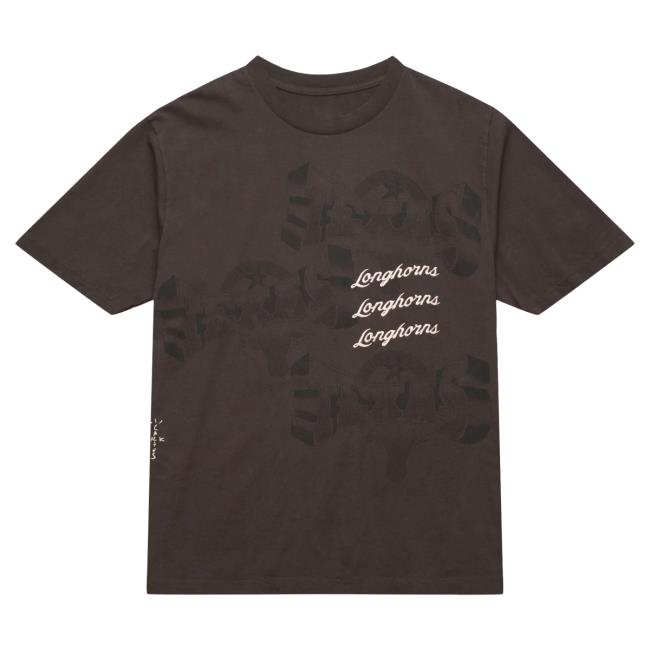 Official Travis Scott Utopia Merch Store CJ X M&N X UNIVERSITY OF TEXAS SEAL Tees Travis Scott Apparel Clothing TravisScott