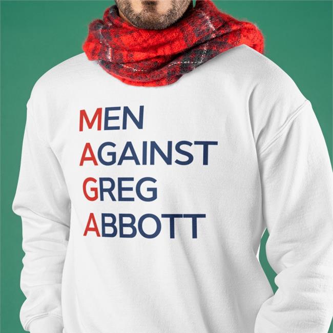 Men Against Greg Abbott T Shirt