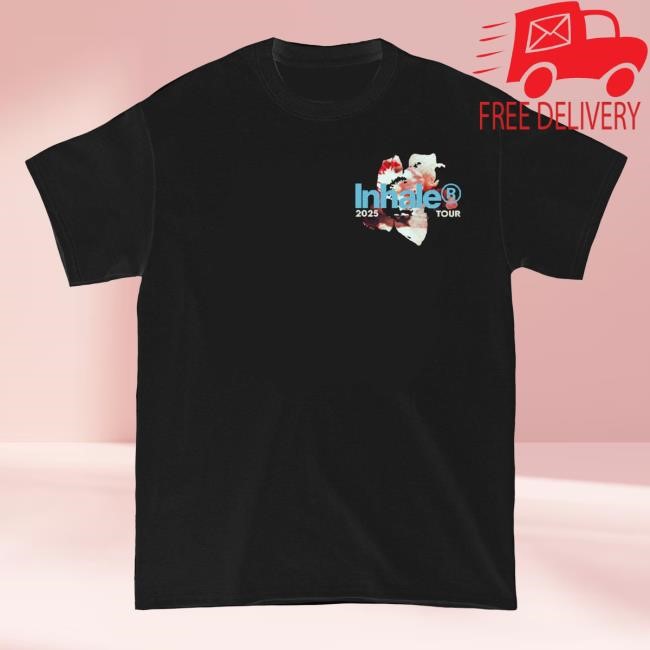 Open Wide Inhaleⓡ 2025 Tour Tee
