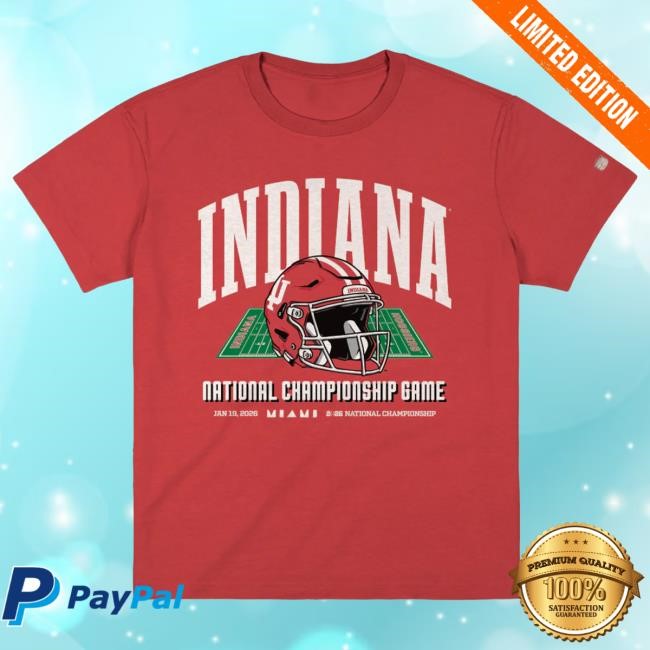 Sturdy Build Indiana Hoosiers CFP National Championship Tee Homefield