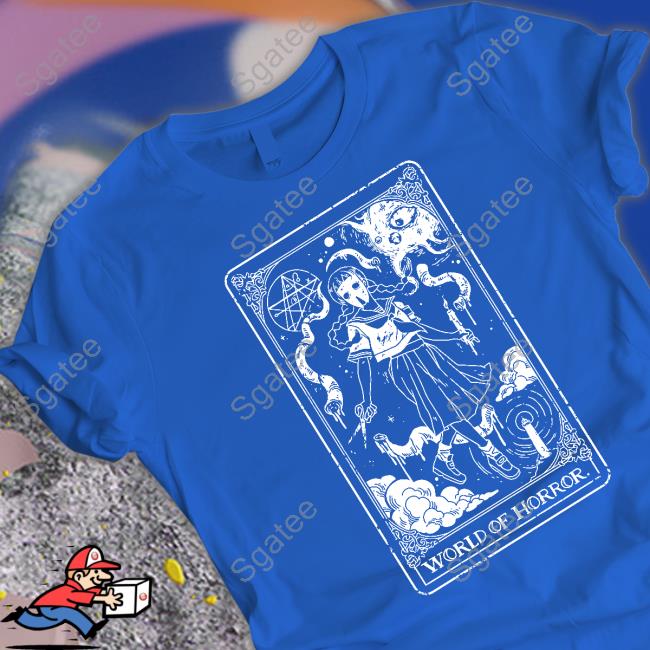 Chieri At Home World Of Horror Ominous Tarot Shirt Fangamer Merch