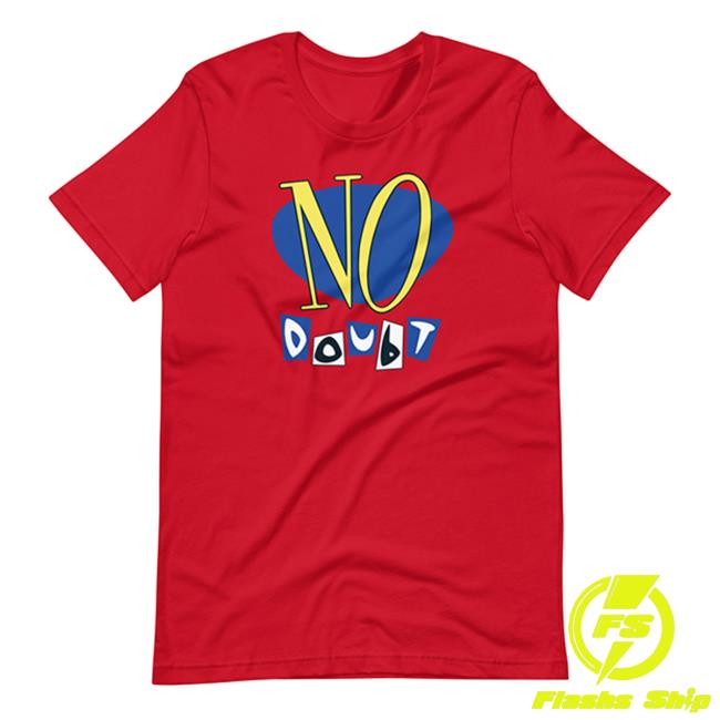 No Doubt Vinyl Release Red New T-Shirt