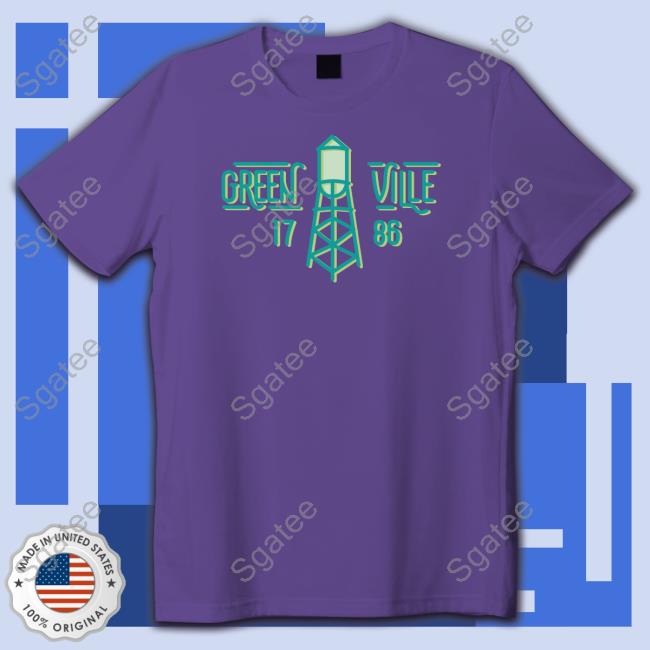 Official Green Ville 1786 Tee Shirt