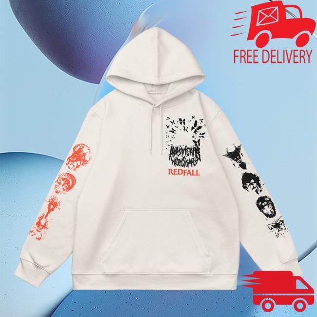 Official Any Means Necessary Clothing Blooderfly Redfall Sweatshirt Sandshell