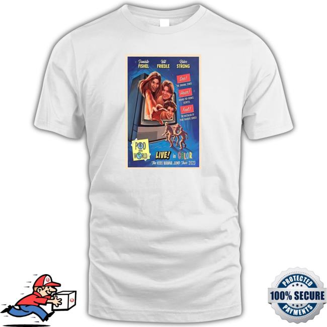 Official Pod Meets World Live In Color The Kid Wanna Jump Tour 2023 Shirt Tshirt