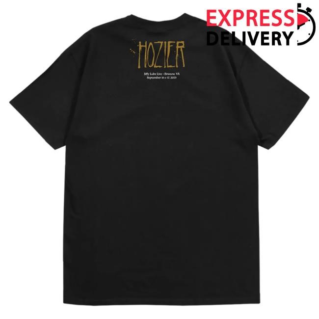 Official Hozier Store Bristow September 16 & 17 Show Tee