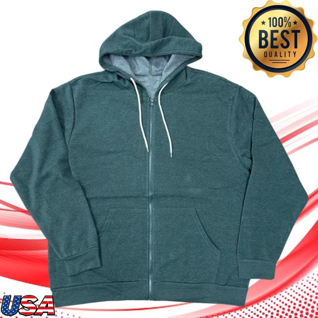 Giant Hoodies Zip Up Giant Hoodie Heather Forest Gianthoodies