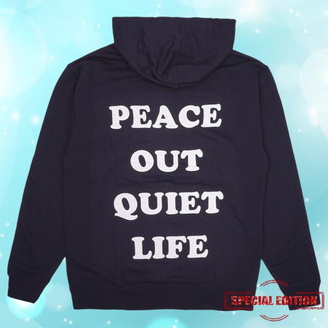 Official Moda3 The Quiet Life Peace Out Pullover Sweatshirt