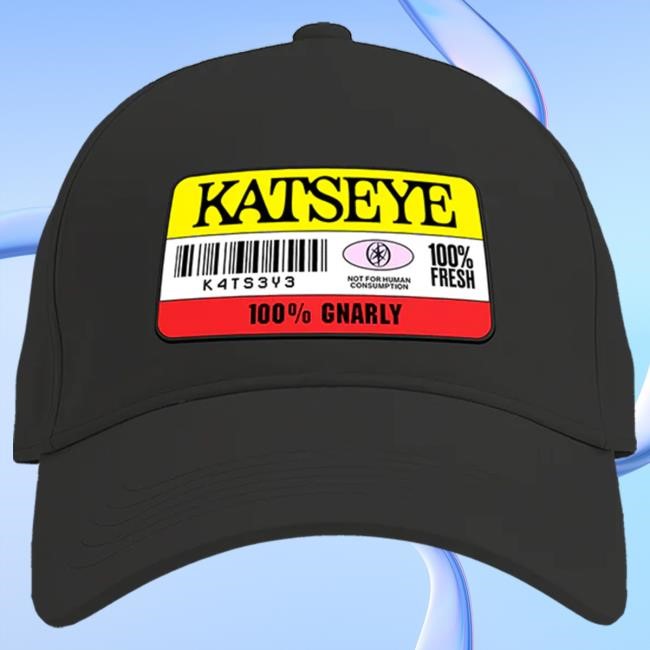 Katseye Logo Cap Black Minimalist Aesthetic