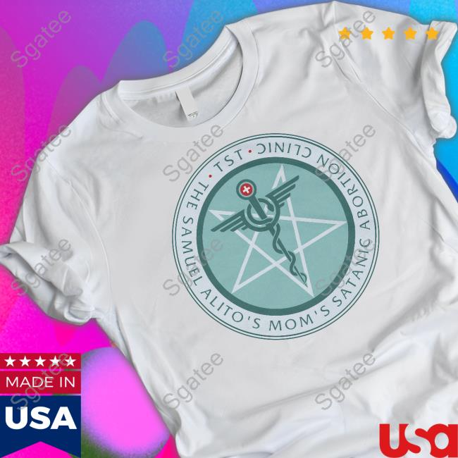 The Satanic Temple Merch The Sam Alito's Mom's Satanic Abortion Clinic Sweatshirt