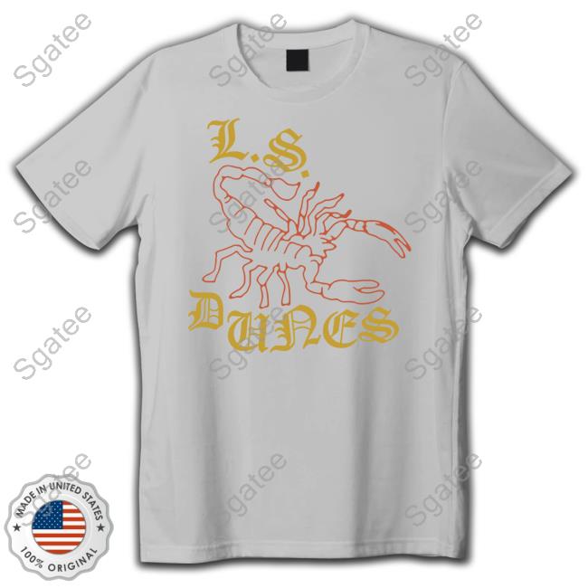 Official Scorpion Logo Crewneck Official LS Dunes Scorpion Logo Hooded Sweatshirt
