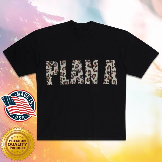 Official Lil Tecca Merch Store Plan A New Shirt (Black)