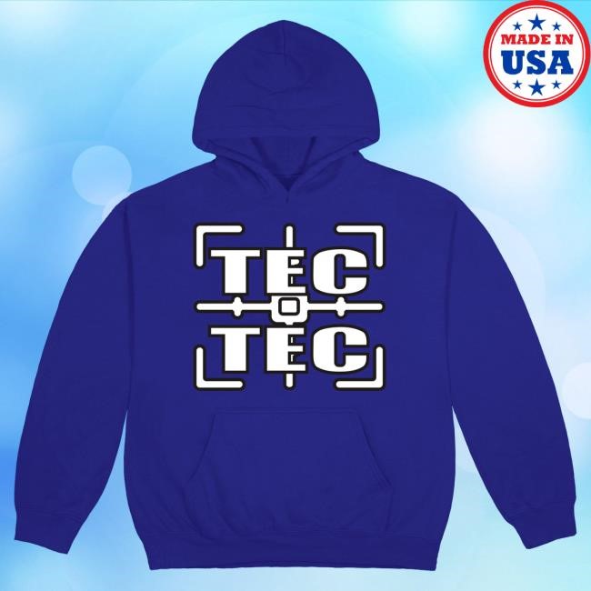 Official Lil Tecca Merch Store Tec Crosshair Hoodies (Red)