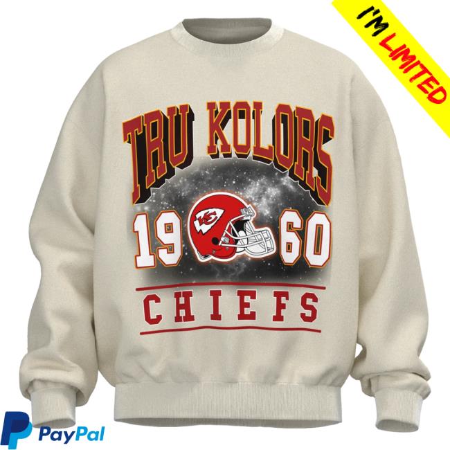 Official Tru Colors Apparel Clothing Tru Kolors X Kansas City Chiefs Sweater Cream