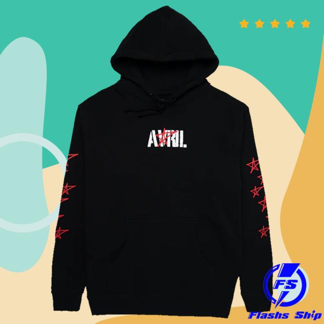 Official Avril Lavigne Merch Store Avril Lavigne Avril Stencil Sweaters Avril Lavigne Clothing Shop AvrilLavigne