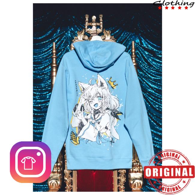 Official Omori Merch Store Omori Shirakami Fubuki Crew neck Omocat Hikikomori Sunny