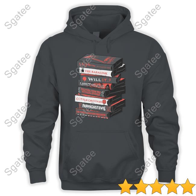 Official Good Mythical Morning Merch Terrifying Tape Stack Tee Shirt