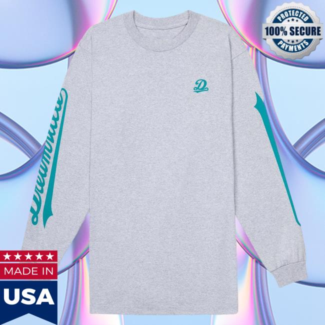 Official Dreamville Merch Classic Logo Crewneck Grey Dreamville Records