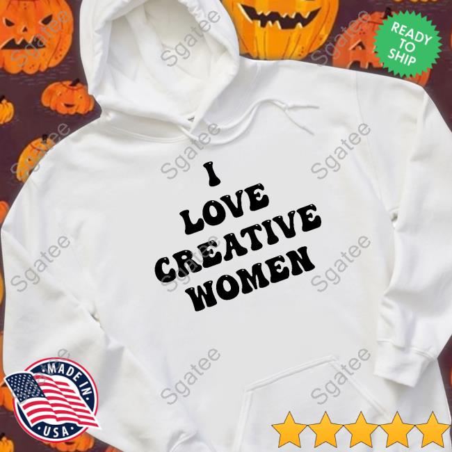 Official I Love Creative Women T Shirt