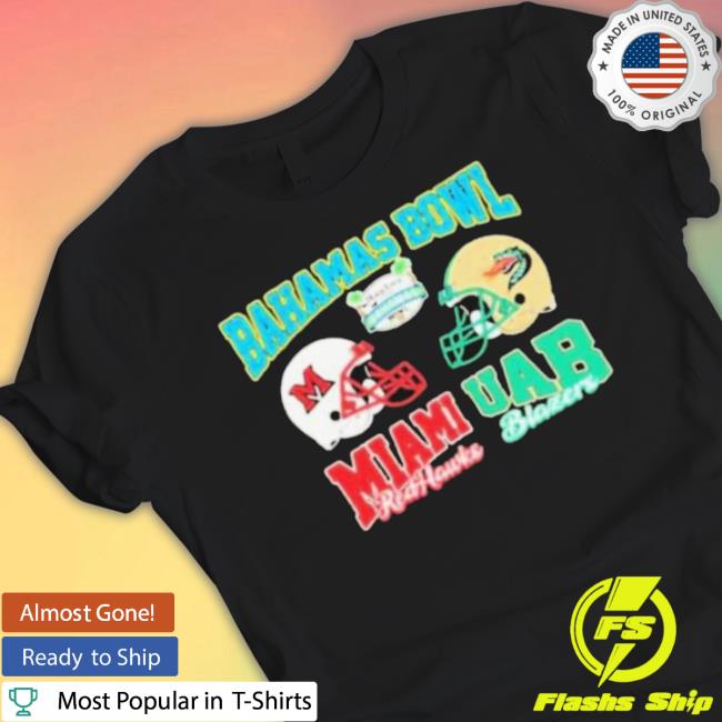 Bahamas Bowl 2022 Miami Redhawks And Uab Blazers Tee