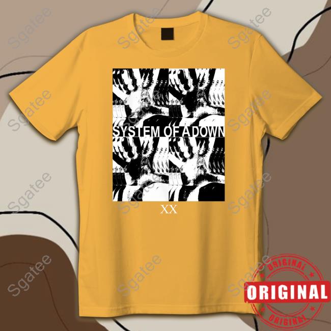 Store System Of A Down Merch Blackout T-Shirt