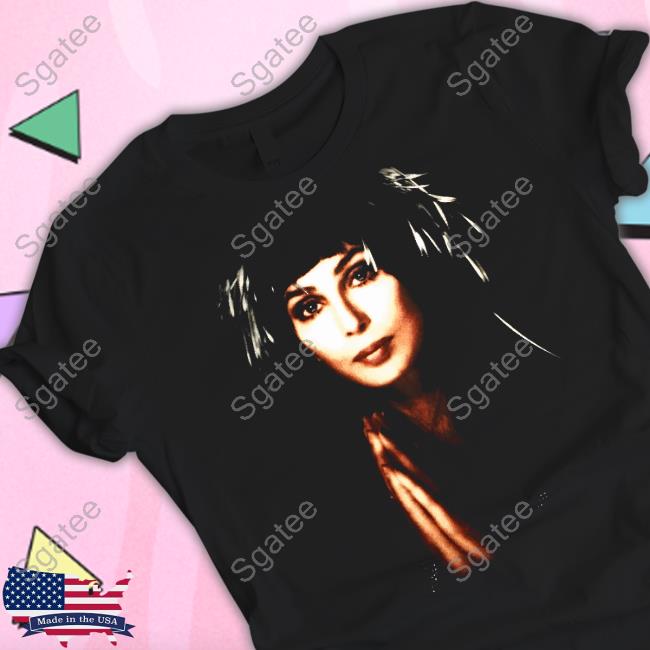 Official CHER Do You Believe Tour Black Long Sleeve Tee