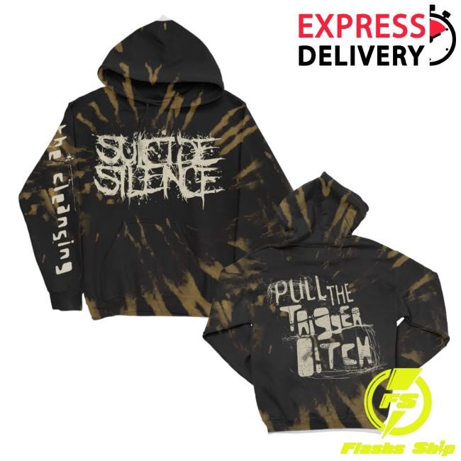 Logo PTTB (Bleach Twist Dye) Hoodie Suicide Silence Store