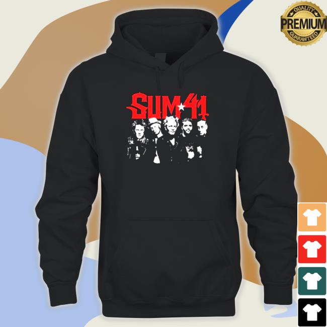Official Sum 41 In Too Deep Hooded Sweatshirt
