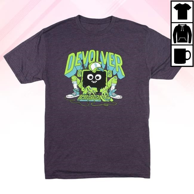 Official Devolver Digital Merch Shop Computer Tee Shirt