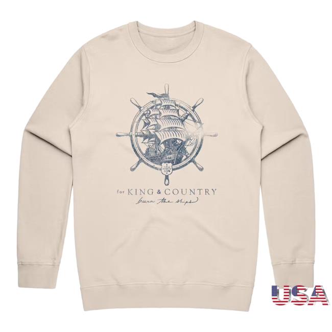 Official For King And Country Burn The Ships Anniversary Long Sleeve T Shirt