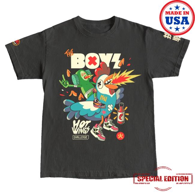 Official The Boys Merch TheBoys Hot Wings Tee Yeptheboys Apparel Clothing Store Shop