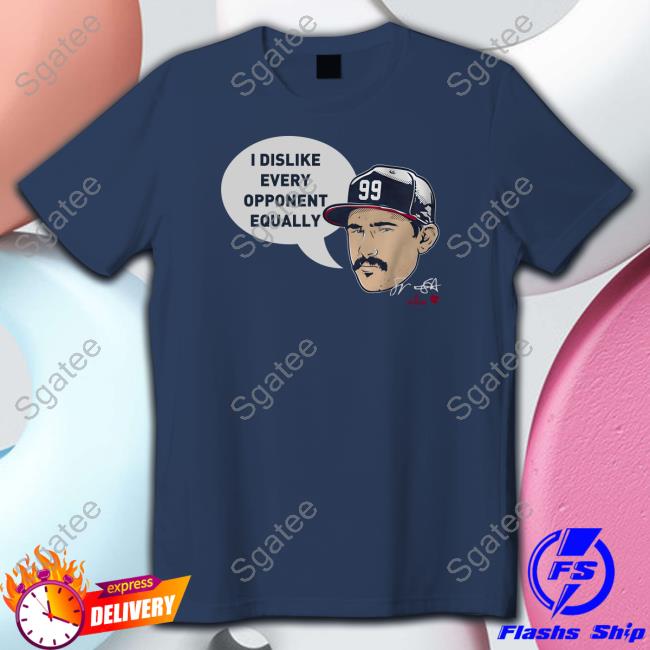 Official Spencer Strider I Dislike Every Opponent Equally Tee Shirt