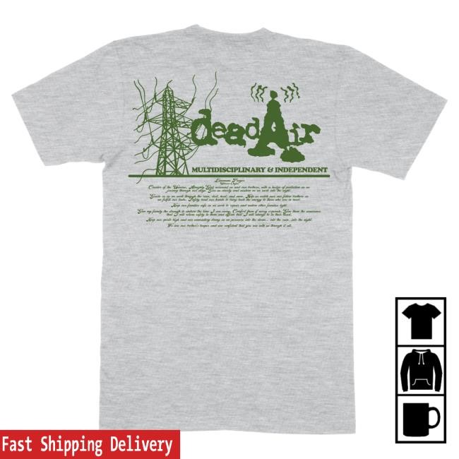 Official Dead Air Store Shop deadAir Lineman T Shirt