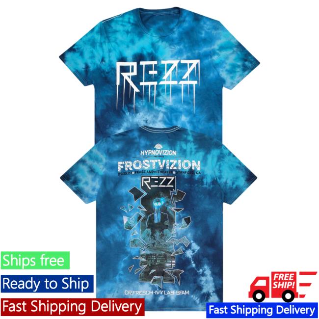 Rezz Merch REZZ - FROSTVIZION 23 - Tie Dye Shirt