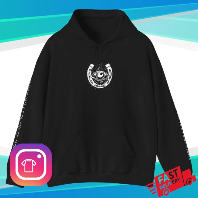 Official Bad Bunny Merch Store Most Wanted Tour - Signature Mugshot Tour Dates Popover Sweatshirt Black Bad Bunny Clothing Shop BadBunny