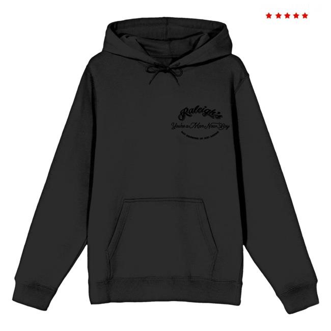 Young Black On Black Hoodie Jacob Anderson