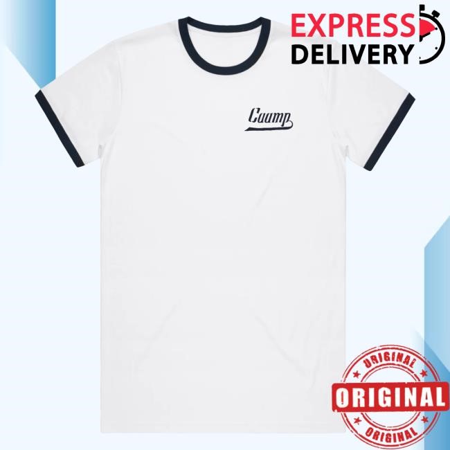Official Caamp Merch Baseball Logo Ringer Tees Official Caamp Baseball Logo Ringer Tshirt