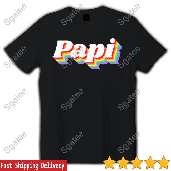 Vico Ortiz Papi Rainbow Long Sleeve T Shirt