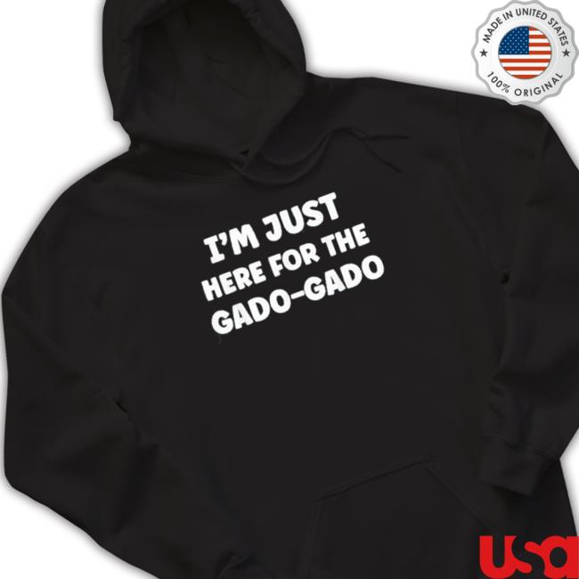 Official Im Just Here for the Gado-Gado Indonesian Food Fans Sayuran Hooded Sweatshirt