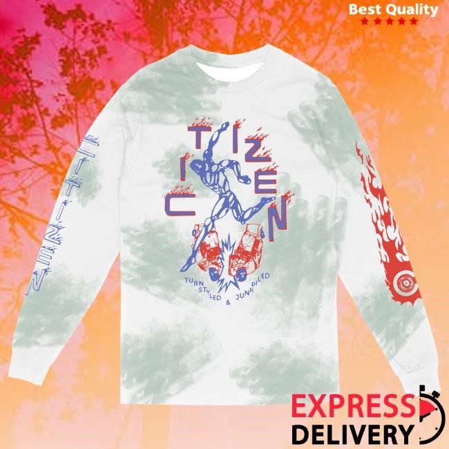 Official Citizen Merch Citizen Band Junkpile Tie-Dye LS Tee
