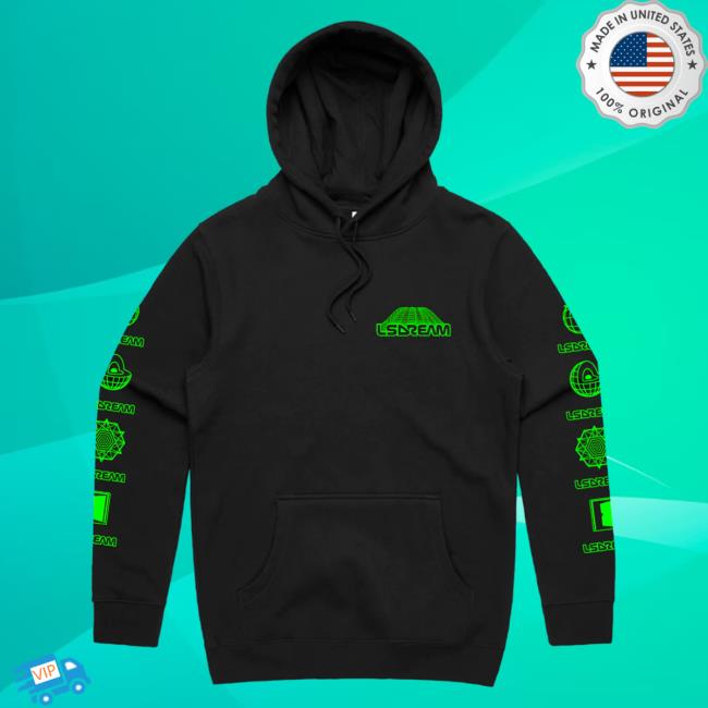 LSDREAM Merch Rave Cave Hooded Sweatshirt