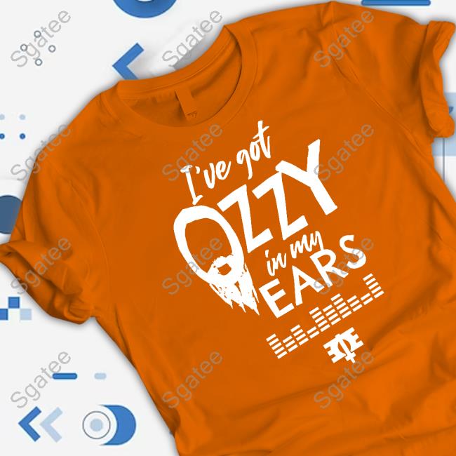 Official I’Ve Got Bearded Ozzy In My Ears Black Shirt