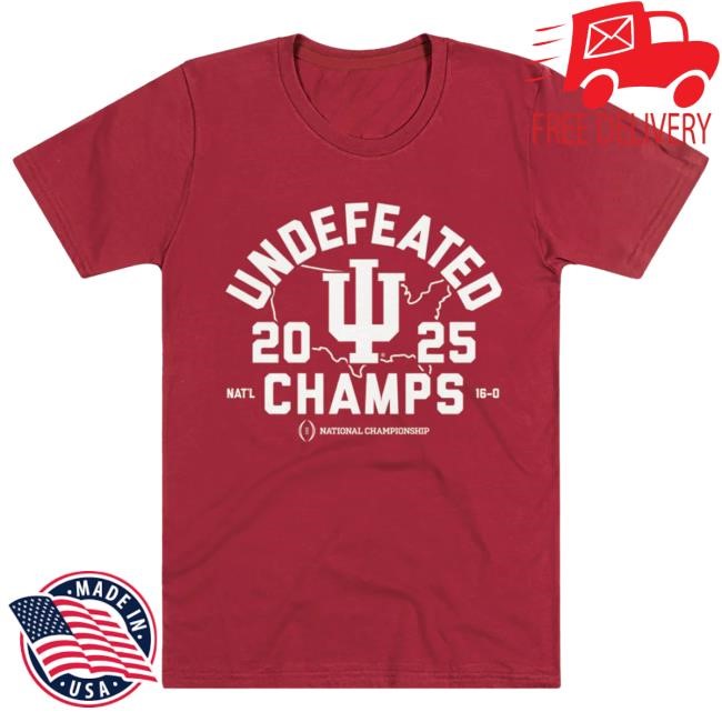 Fan Section Hoosiers Champs Heavyweight Tee Homefield Apparel NCAA